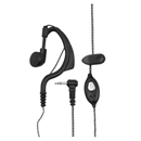 Two Way Radio Single Connector Ear Hook Microphone Earphone for Motorola