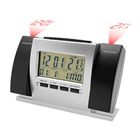 Multifunction Dual Projector Projection Digital Desk Alarm Clock